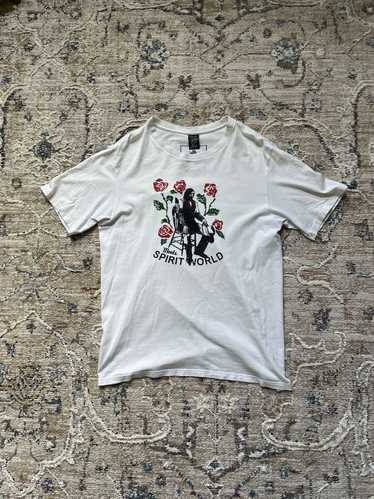 Number(N)ine flower design T-shirt