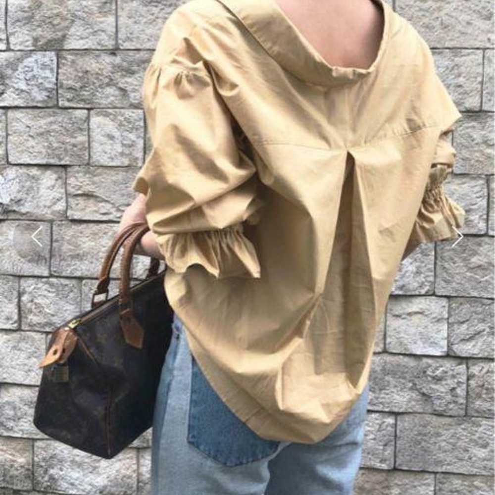 Ameri Ameri VINTAGE Puff Sleeve Shirt Blouse ★ Be… - image 2