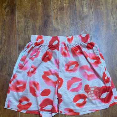 【新品】Eric Emanuel Valentine Kiss ショーツ M Eric Emanuel EE Valentines Day Kiss Short White Men's - SS24