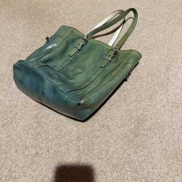 Vintage coach bag green - Gem
