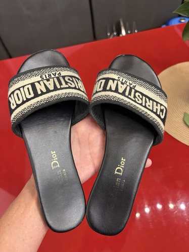 Christian Dior Dway スライド　サンダル　36 23cm Christian Dior Dway スライド サンダル 36 23cm Christian Dior