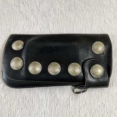 小物 Redmoon Long wallet Black Redmoon Midline Long Wallet - Okayama Denim