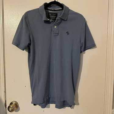 Vintage Abercrombie ポロ　シャツ Abercrombie & Fitch Men's Polo Dark Blue Short Sleeve Sz M
