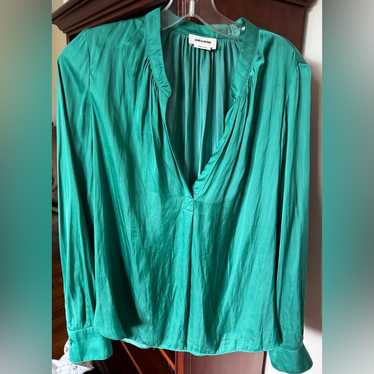 ZADIG & VOLTAIRE tink サテンブラウス 紫XS Zadig & Voltaire Tink Satin Blouse | Bloomingdale's