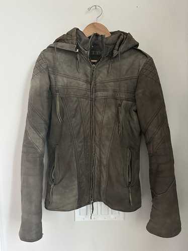 14th addiction leather jacket - Gem
