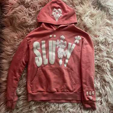トップス HystericGlamour Skull Hoodie Archive y2k Hysteric