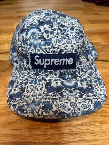 帽子 Supreme Box Logo Camp Cap floral Supreme Floral Jacquard Camp Cap (SS25) - $60