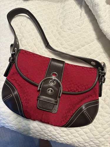 バッグ coach soho shoulder hand bag signature COACH soho signature shoulder hand bag | eBay