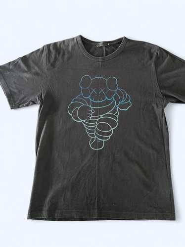 KAWS OriginalFake fragment Tシャツ メンズ3 Original Fake×FRAGMENT DESIGN KAWS カウズ ロゴ コラボ T