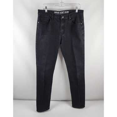 VINTAGE GENES BLACK デニムパンツ W34 L30 Vintage genes black denim - Gem