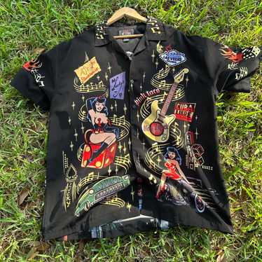 LA ROCKA! BC ETHIC ラロッカ ラスベガス 黒 シャツ LA ROCKA!・BC ETHIC Las Vegas Grind Shirt ラロッカ