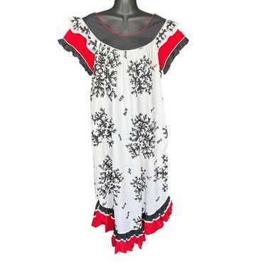 ハワイアンドレス　MAMOハウエル　ヴィンテージ　size12 Mamo Howell Vintage Holokū Style Mu'umu'u — Aumoana Designs