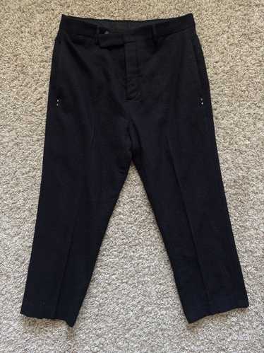 スーツ Rick Owens Astaire cropped rick-owens-black-wool-and-silk