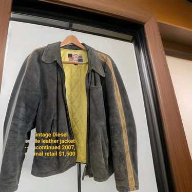 早い者勝ち 希少 レア DIESEL Suede Leather Jacket 早い者勝ち 希少 レア DIESEL Suede Leather Jacket 早い者勝ち