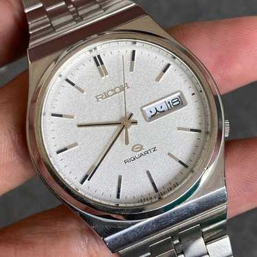 【レア希少】RICOH RIQUARTZ 580517 MENS QUARTZ Ricoh riquartz quartz watch - Gem