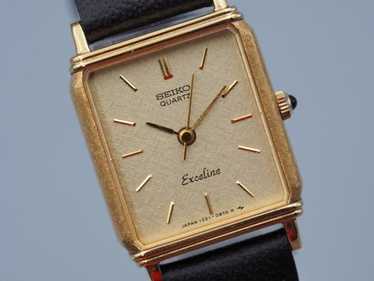 稼働品SEIKO　Exceline １２２１−５４１０型 レディース 時計 Near Mint Seiko Ladies watch gold 1221-5410 | eBay