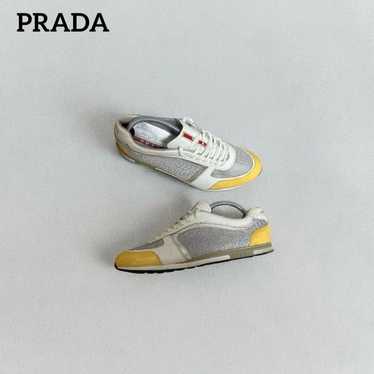 靴 prada sports archive vibram design shoes Prada Vintage Sport Vibram Leather Laced Trainers Men Shoes
