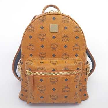 MCM ブラウンリュック MCMリュック Sサイズ ブラウン