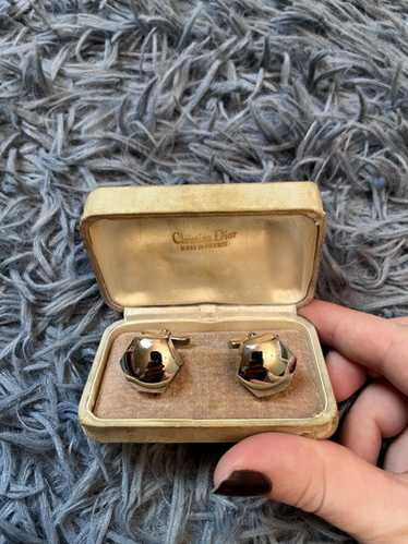 Vintage christian dior cufflinks - Gem