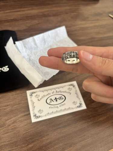 A&g ring silver - Gem