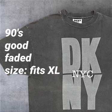 Vintage dkny logo t-shirt - Gem