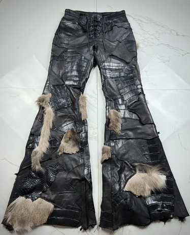 パンツ 00s archive yasuyuki ishii sarouel pants Yasuyuki Ishii waxed jeans | Barhaine Archive