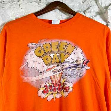 ミュージシャン 90s GREEN DAY dookie vintage tee Amazon.com: 2Bhip Green Day Dookie Album Cover Adult Short
