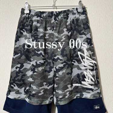 パンツ Old Stussy 00s Camouflage Mesh ShortPant Stussy camouflage mesh - Gem