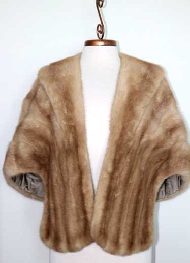小物 Cerulean Mink Cape stole Cerulean Mink Cape stole