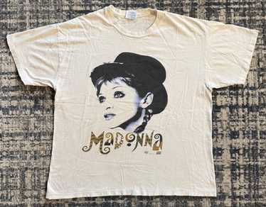 Madonna tシャツ 90s Vtg MADONNA Blond Ambition 1990 World Tour Pop Music Sleeves