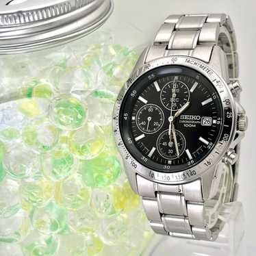 タクロウ 様-S Seiko Chronograph 100m 7T92-0DW0 Quartz Analog Mens Watch