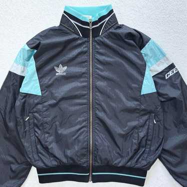 ジャケット・アウター Adidas Vintage nylon jacket 90s Vintage 90s Adidas Track Jacket Full Zip Windbreaker Jacket