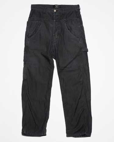 パンツ cabane de zucca zip gimmick design cargo CABANE de ZUCCa multi pockets cargo pants | NOIR ONLINE