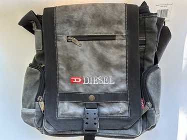 【DIESEL】00s faux leather Messenger bag The Diesel Cargo Messenger Bag - Etsy
