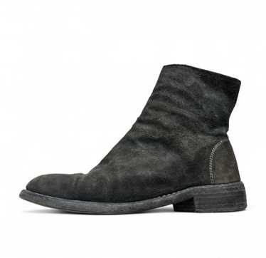 Guidi 696 REVERSE SHELL CORDOVAN SIDE ZIP BOOT - image 1