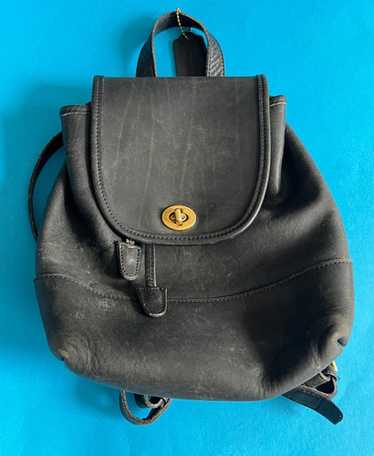 Vintage leather backpack coach - Gem