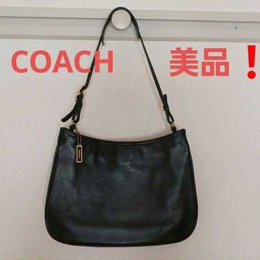 バッグ VINTAGE OLD COACH ONE SHOULDER BAG Vintage COACH Penelope Optic Silver Grey Shoulder Bag, COACH