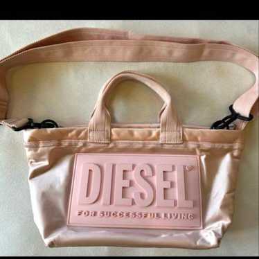 DIESEL Vintageピンク　トートバッグ DIESEL 「DIESEL」 ハンドバッグ UNI ピンク レディース