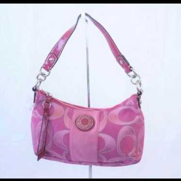 バッグ COACH Hobo mini Signature One Shoulder Coach signature one shoulder - Gem