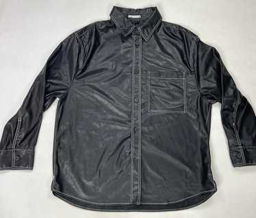 Leather shirt zara men/ - Gem