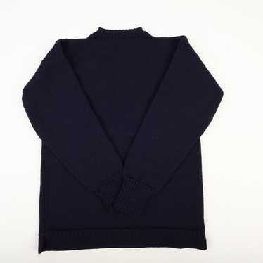 トップス 80s LE TRICOTEUR \"Traditional GUERNSEY\" Dark Grey Traditional Fisherman's Guernsey Sweater - Le