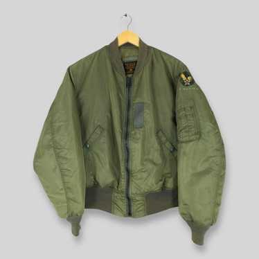 80sUSA製USAF MA-1 BRANDED GARMENT IDEAL 80sUSA製USAF MA-1 BRANDED GARMENT IDEAL Vintage 80s Alpha