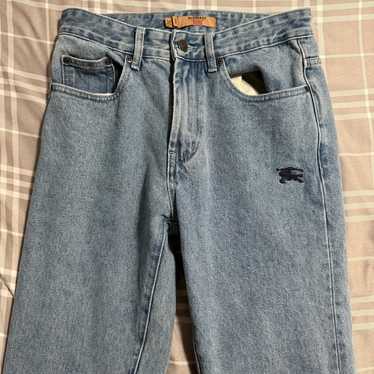 パンツ Supreme x Burberry Regular Jean Supreme Burberry Regular Jean Washed Blue Men's - SS22 - US