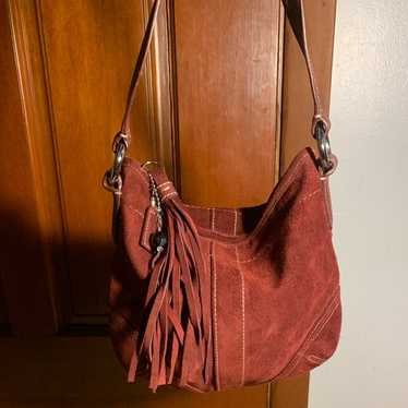 Vintage Coach Suede soho hobo オールドコーチ Coach soho suede hobo - Gem