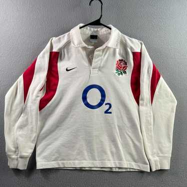 ウェア 90-00s NIKE TEAM England Rugby Jersey XL England National Rugby Union Team Shirt Jersey Top Vintage