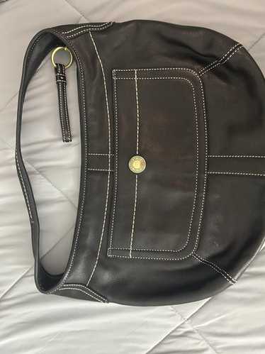 極美　Vintage Coach Ergo Shoulder Bag Black COACH Ergo 33 Leather Shoulder Bag Vintage Style Black | eBay