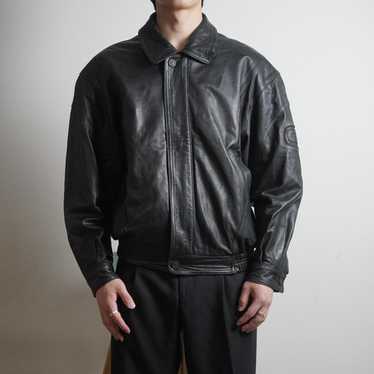 PIERRE BALMAIN lamb leather jacket