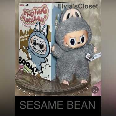 ラブブ　EXCITINGMACARON Sesame Bean Pop Mart Labubu The Monsters Exciting Macaron Sesame Bean