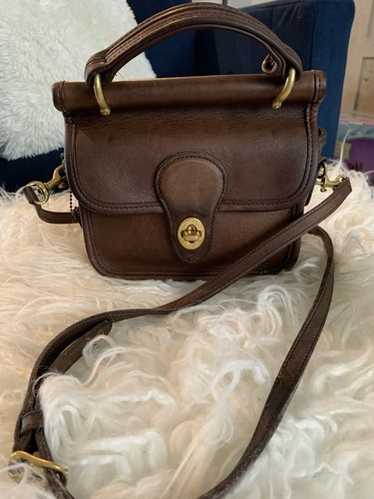 バッグ Vintage Coach Winnie Brown Turnrock Bag Vintage Coach Winnie Brown Turnrock Bag Gift present 0831b