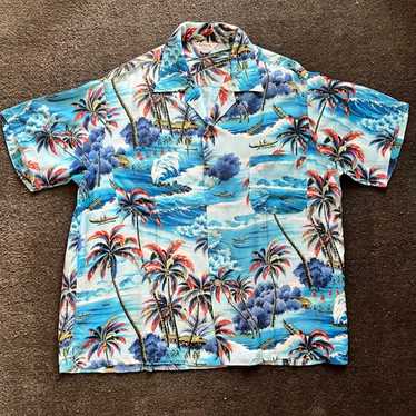 60s penneys aloha shirt - Gem